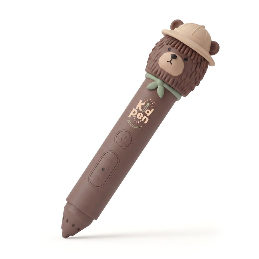 Kid Pen Bear - Długopis 3D dla Dzieci - Niskotemperaturowy - Kidinex