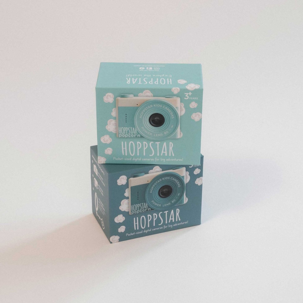 Popcorn Bay - Kieszonkowy Aparat Fotograficzny dla Najmłodszych Dzieci - Hoppstar