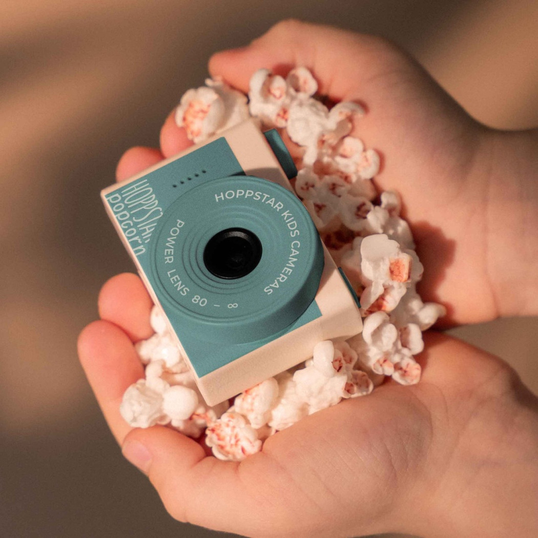 Popcorn Bay - Kieszonkowy Aparat Fotograficzny dla Najmłodszych Dzieci - Hoppstar