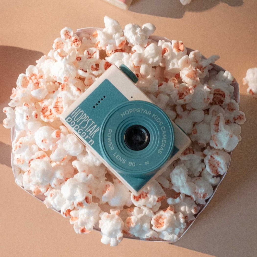 Popcorn Bay - Kieszonkowy Aparat Fotograficzny dla Najmłodszych Dzieci - Hoppstar