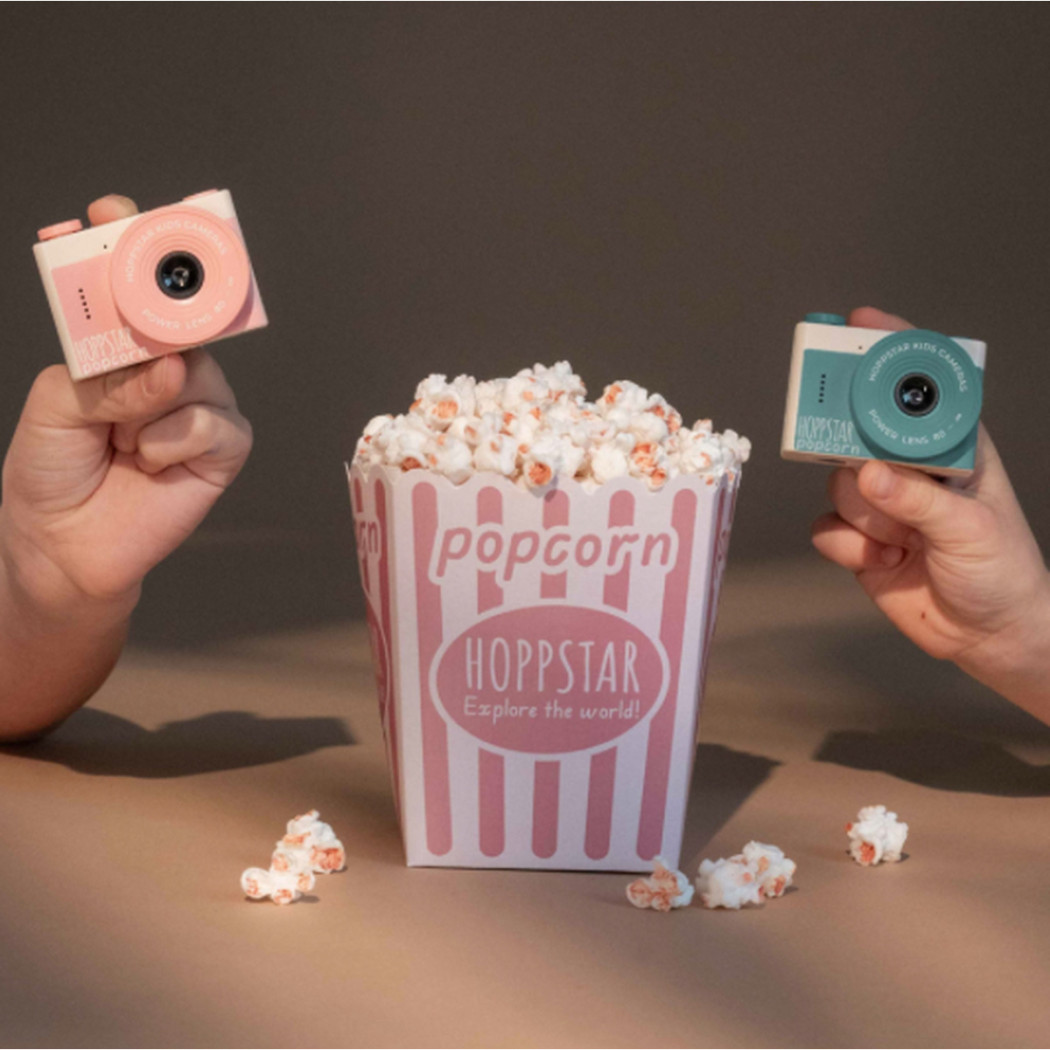 Popcorn Bay - Kieszonkowy Aparat Fotograficzny dla Najmłodszych Dzieci - Hoppstar
