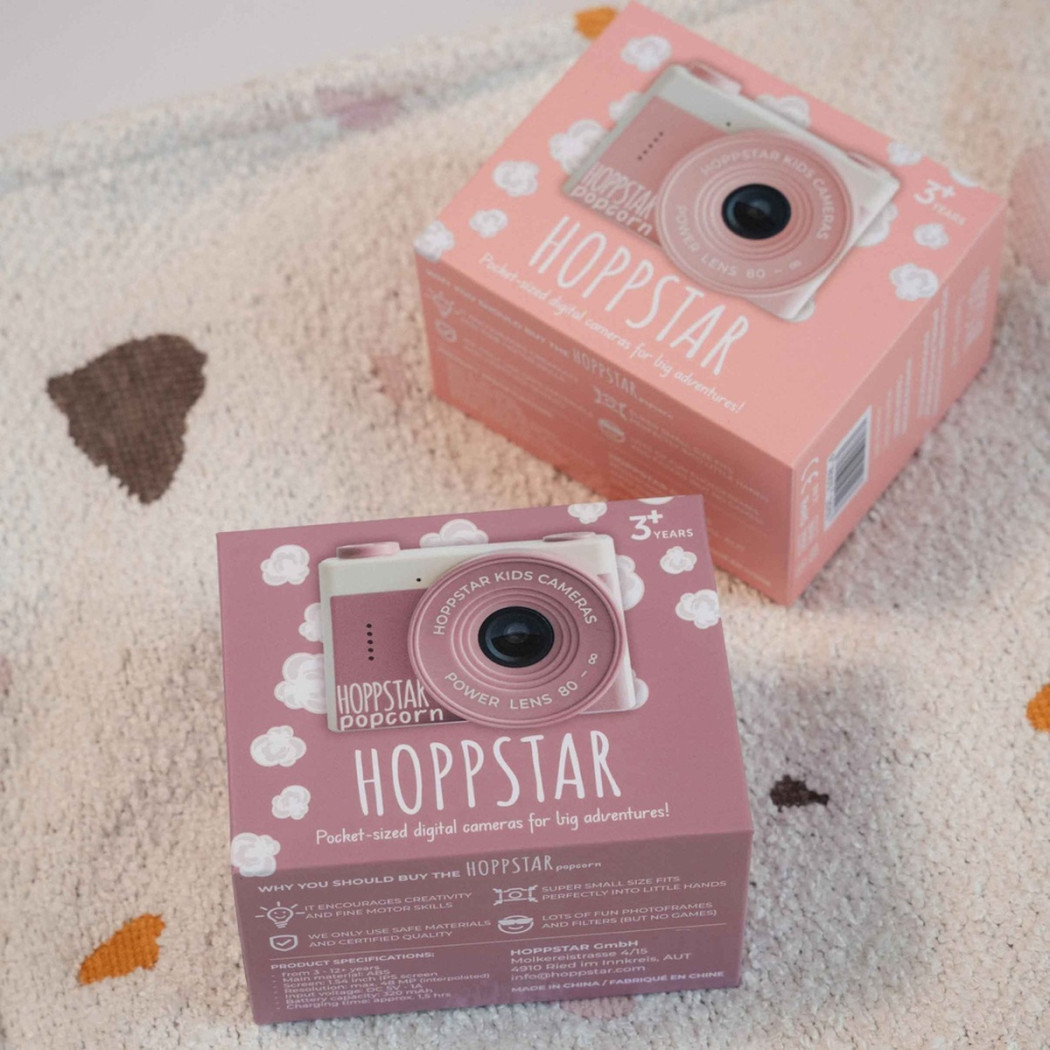Popcorn Dusk - Kieszonkowy Aparat Fotograficzny dla Najmłodszych Dzieci - Hoppstar