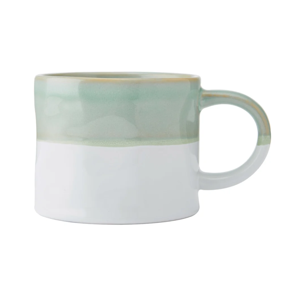 Ombre Zielony - Kubek Kamionkowy 350 ml z Uchem - Mikasa