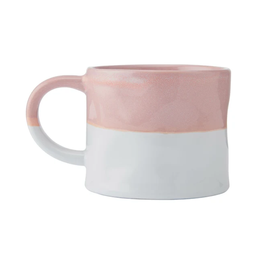 Ombre Różowy - Kubek Kamionkowy 350 ml z Uchem - Mikasa