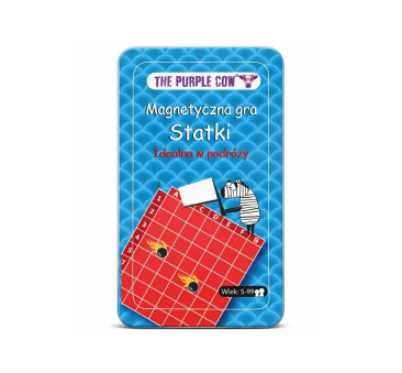 Statki - Podróżna gra magnetyczna The Purple Cow