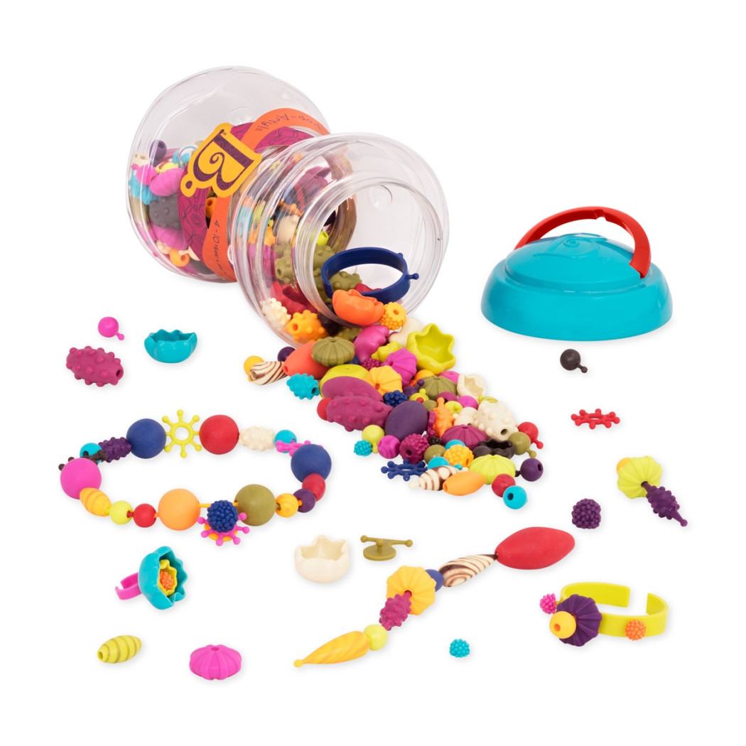 Kreatywny zestaw do tworzenia biżuterii 300 elementów - Pop Arty! - BTOYS