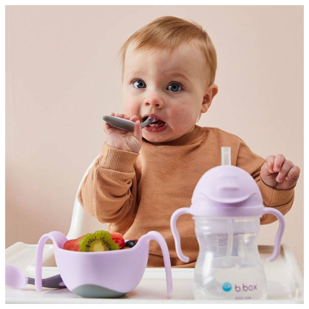 Boysenberry Innowacyjny Bidon ze Słomką Niekapek 240 ml- B.BOX