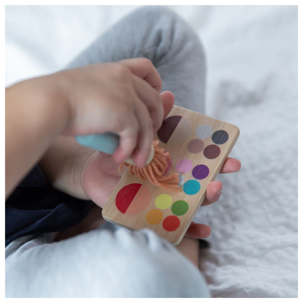 WYPRZEDAŻ Zestaw Do Robienia Makijażu - drewniany zestaw do zabawy - Plan Toys - Montessori