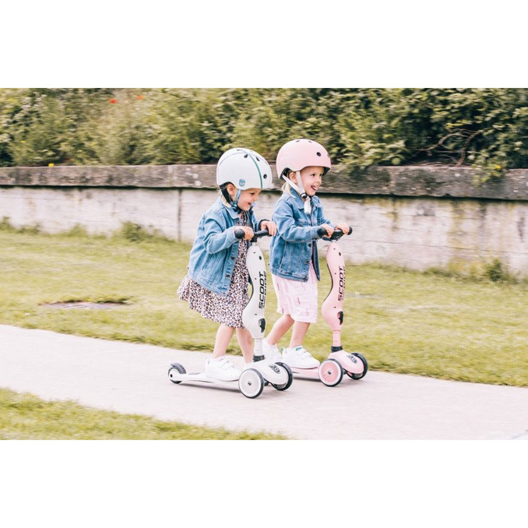 Rose - Kask Scootandride XXS-S dla dzieci 1-5 lat - Scoot&Ride