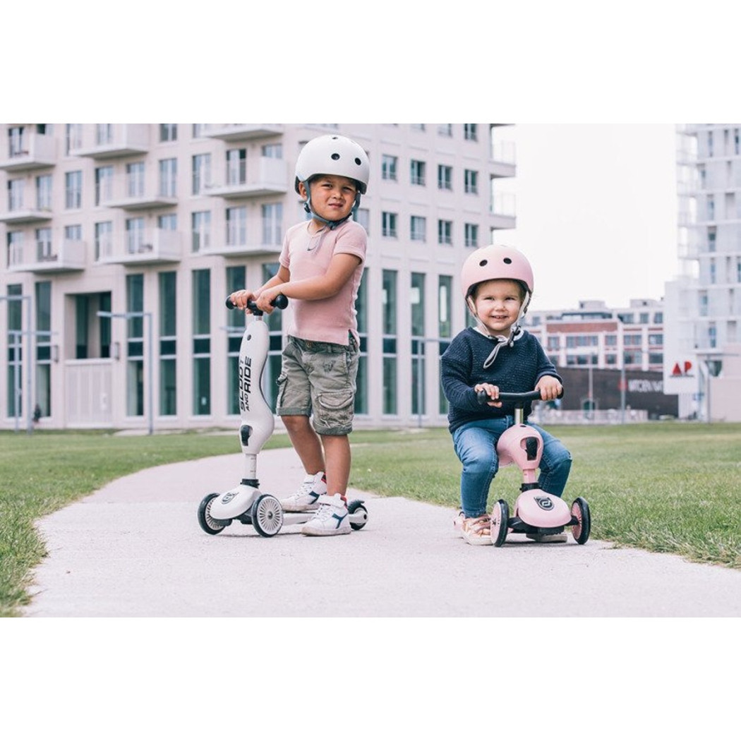 Rose - Kask Scootandride XXS-S dla dzieci 1-5 lat - Scoot&Ride