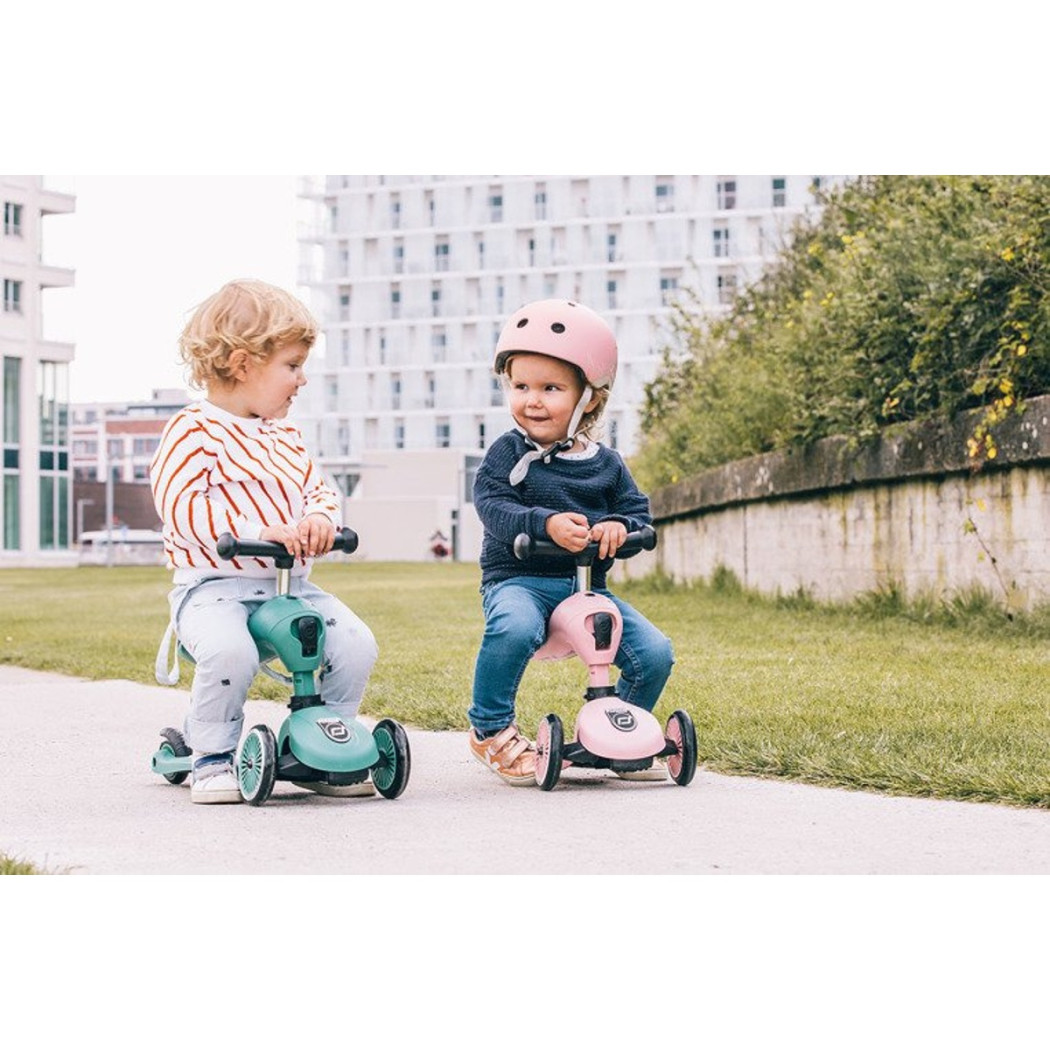 Rose - Kask Scootandride XXS-S dla dzieci 1-5 lat - Scoot&Ride