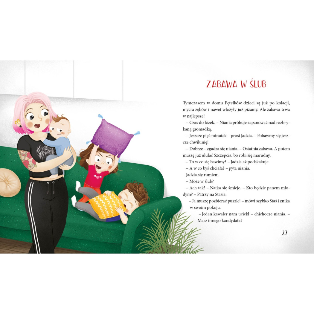 Rodzina Pętelków - Mama i Tata Idą na Randkę - Supeł Barbara - Zielona Sowa