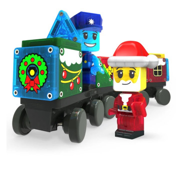 Kalendarz Adwentowy Klocki Magnetyczne Święta - 34 elementy - Magna-Tiles