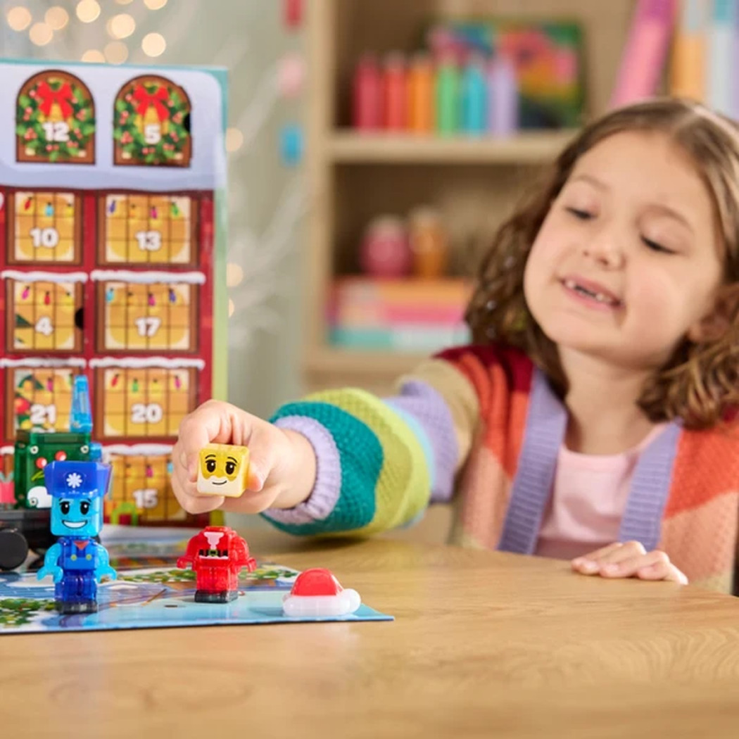 Kalendarz Adwentowy Klocki Magnetyczne Święta - 34 elementy - Magna-Tiles
