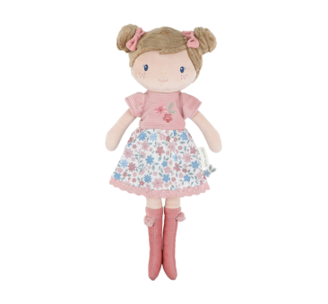 Lalka Rosa 35 cm - Miękka Pluszowa Laleczka Przytulanka - Little Dutch