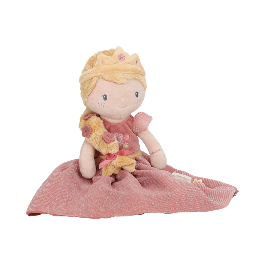 Księżniczka Julia 35 cm - Miękka Pluszowa Lalka Przytulanka - Szmacianka w Sukni - Little Dutch