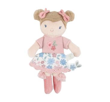 Malutka Rosa - Mini Lalka 10 cm - Laleczka Miękka Pluszowa Przytulanka - Little Dutch