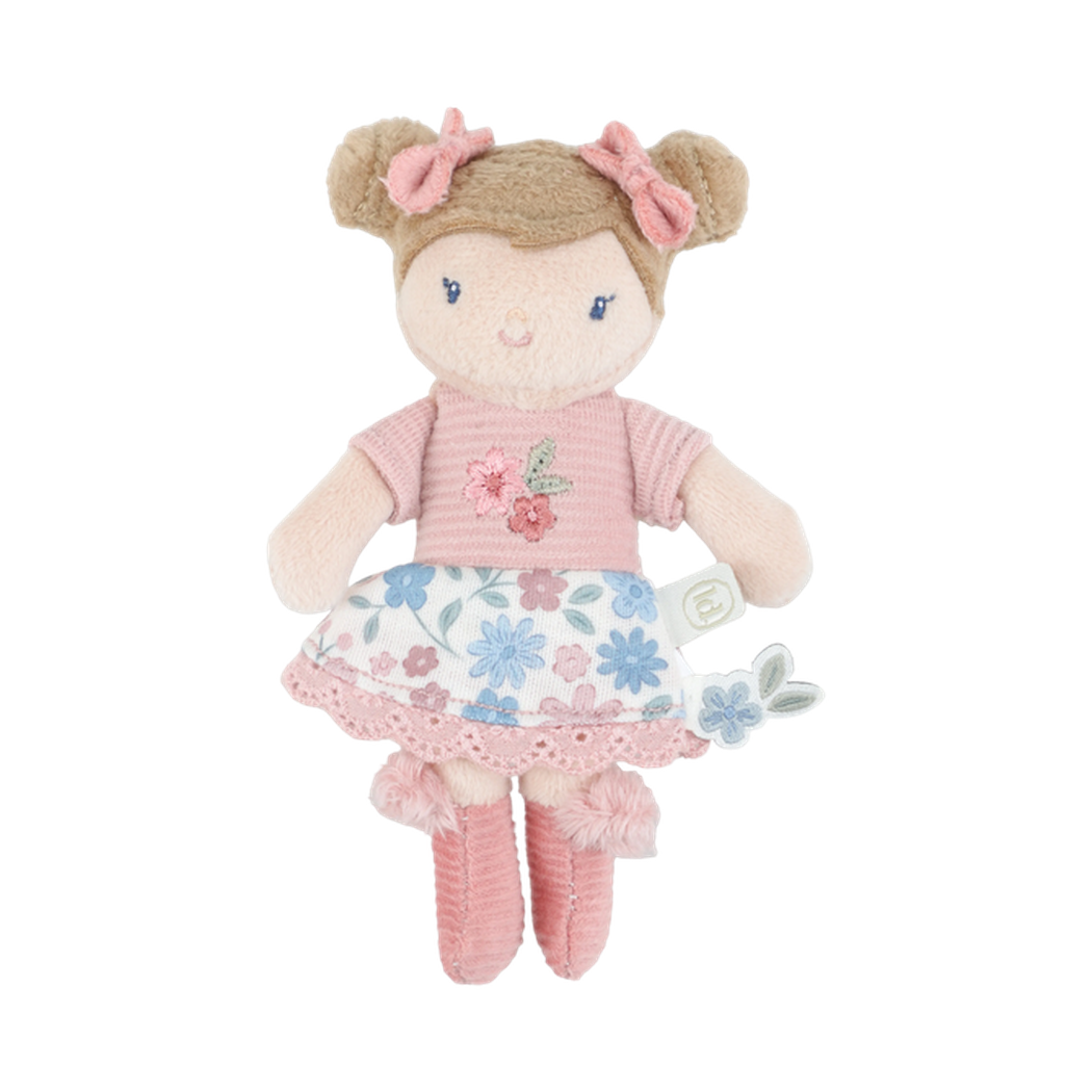Malutka Rosa - Mini Lalka 10 cm - Laleczka Miękka Pluszowa Przytulanka - Little Dutch