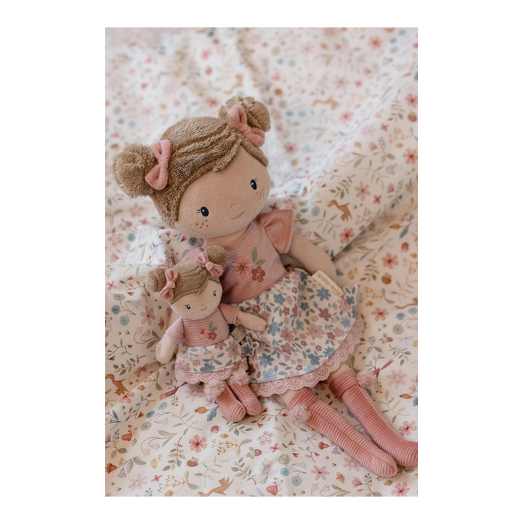 Malutka Rosa - Mini Lalka 10 cm - Laleczka Miękka Pluszowa Przytulanka - Little Dutch