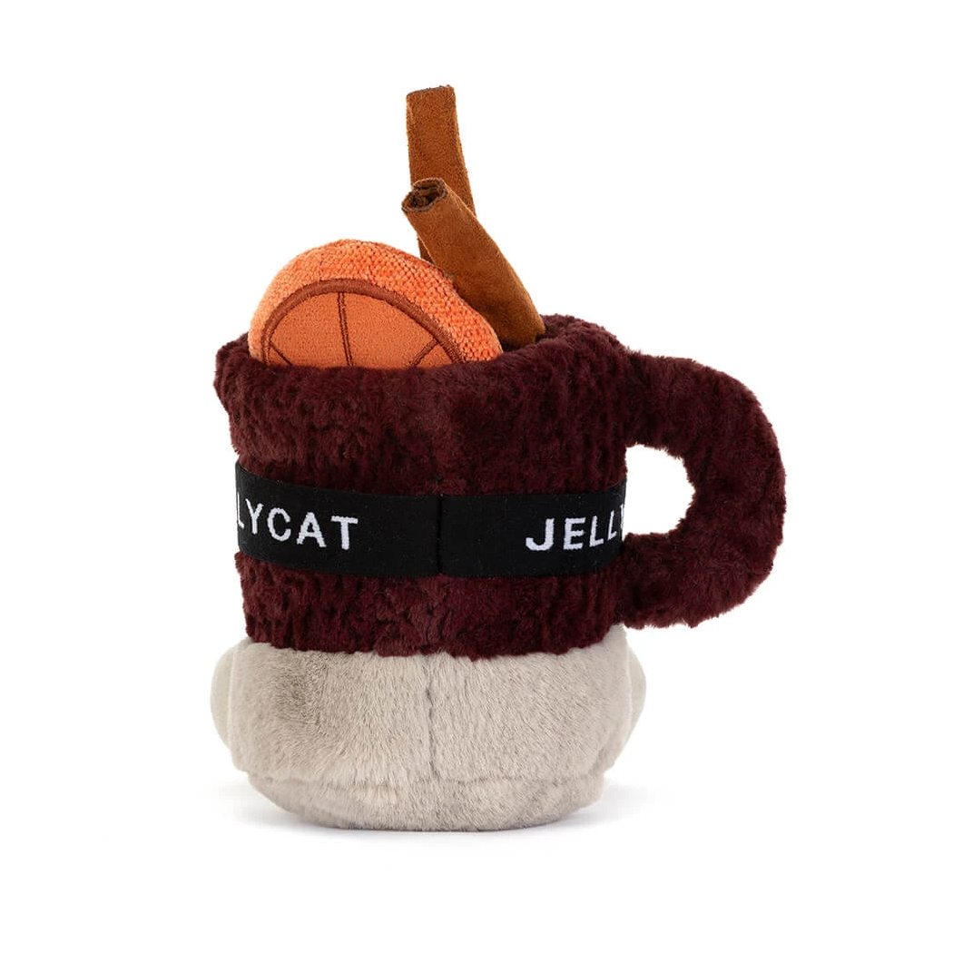 Mullover - Pluszowy Korzenny Grzaniec 17 cm Narciarz Apres-ski - Pluszak - Maskotka Przytulanka - JellyCat