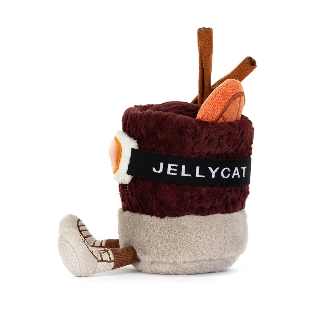 Mullover - Pluszowy Korzenny Grzaniec 17 cm Narciarz Apres-ski - Pluszak - Maskotka Przytulanka - JellyCat