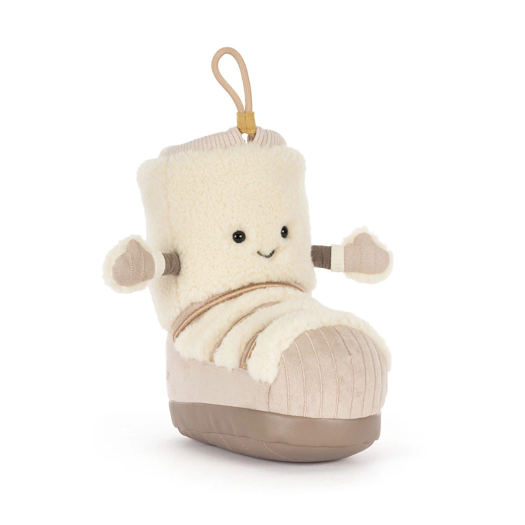 But Śniegowiec Perta - Pluszowy Bucik Zimowy 21 cm - Maskotka Przytulanka - Jellycat