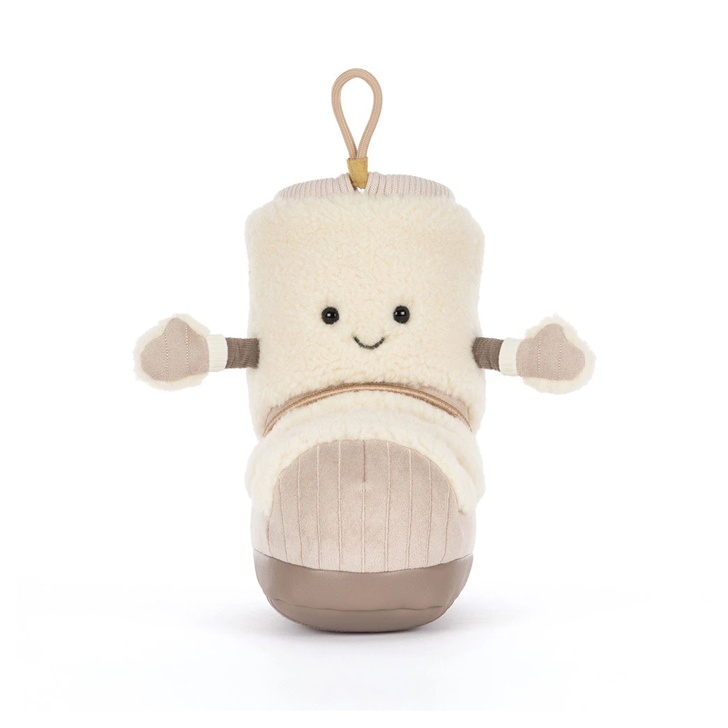 But Śniegowiec Perta - Pluszowy Bucik Zimowy 21 cm - Maskotka Przytulanka - Jellycat