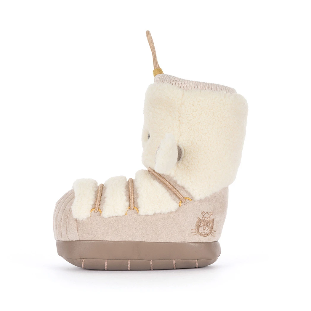 But Śniegowiec Perta - Pluszowy Bucik Zimowy 21 cm - Maskotka Przytulanka - Jellycat