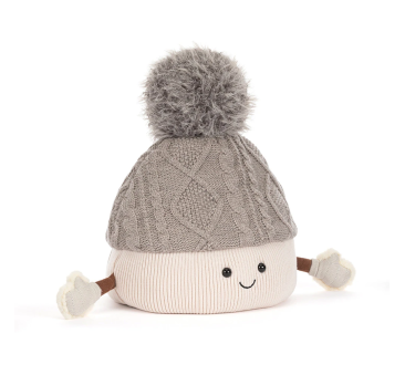 Czapka Pomilly - Zimowa z Pomponem 26 cm - Maskotka Przytulanka - Jellycat