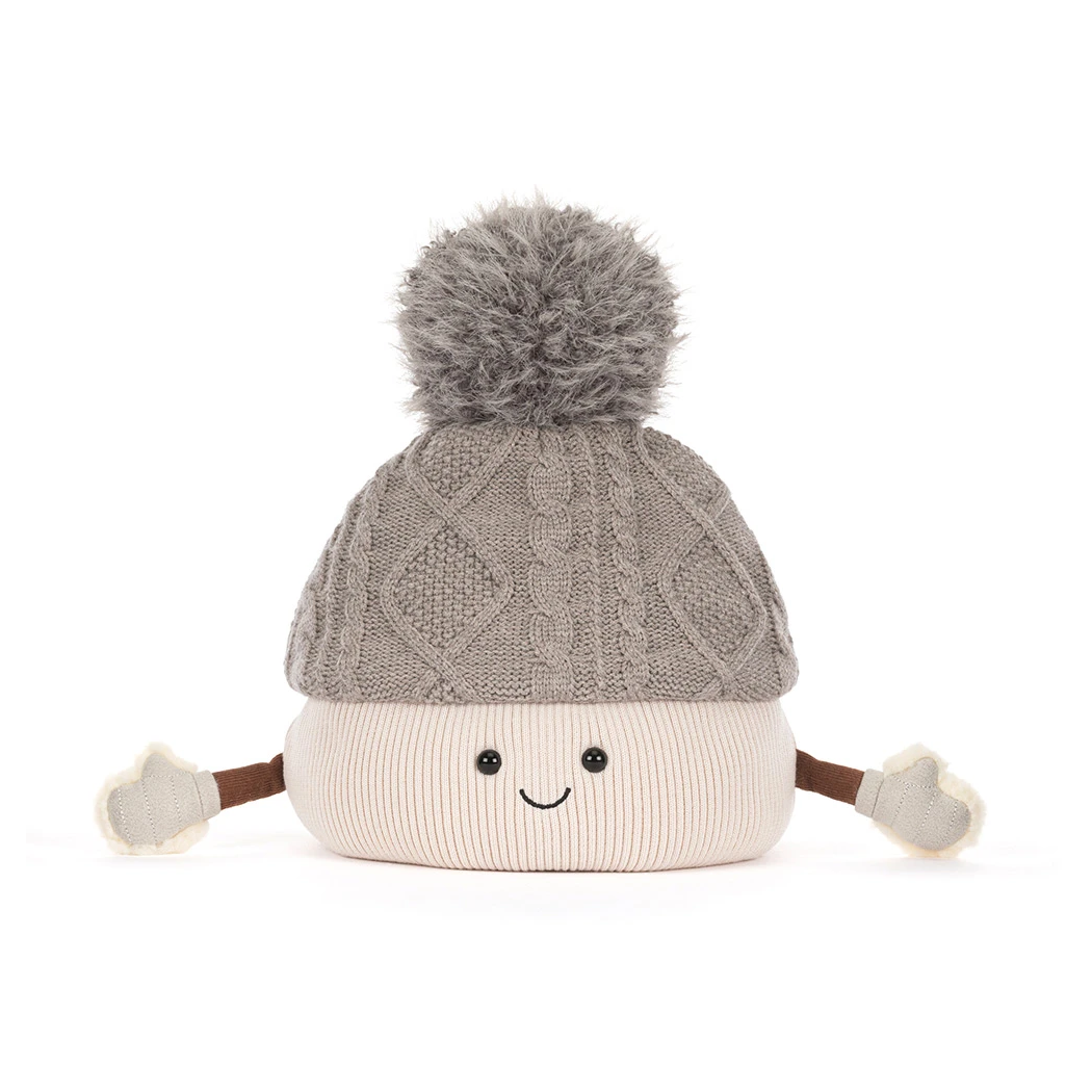 Czapka Pomilly - Zimowa z Pomponem 26 cm - Maskotka Przytulanka - Jellycat