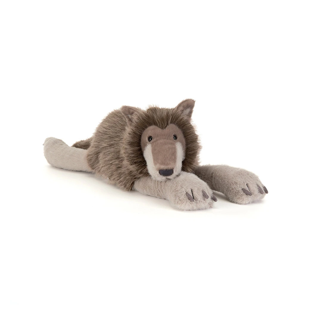 Wilk Ulrich - Duży Szary Wilk 40 cm - Maskotka Przytulanka jak Pies - JellyCat