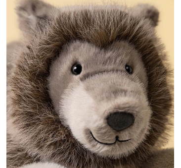 Wilk Ulrich - Duży Szary Wilk 40 cm - Maskotka Przytulanka jak Pies - JellyCat