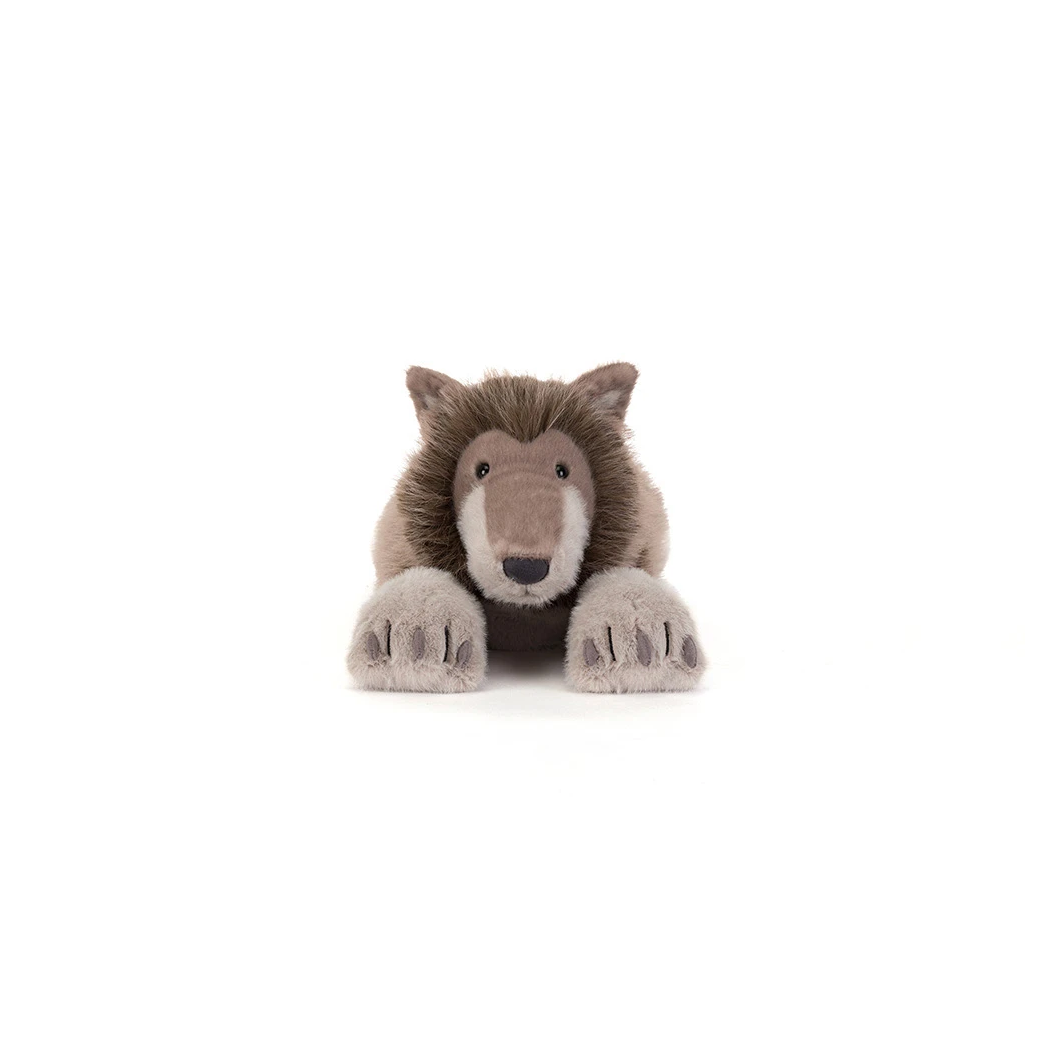 Wilk Ulrich - Duży Szary Wilk 40 cm - Maskotka Przytulanka jak Pies - JellyCat