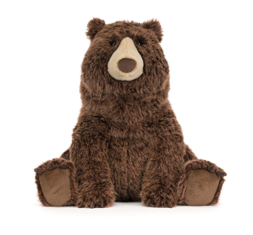 Niedźwiedź Bizzlestomp - 40 cm - Duży Pluszowy Miś - Maskotka Przytulanka - JellyCat