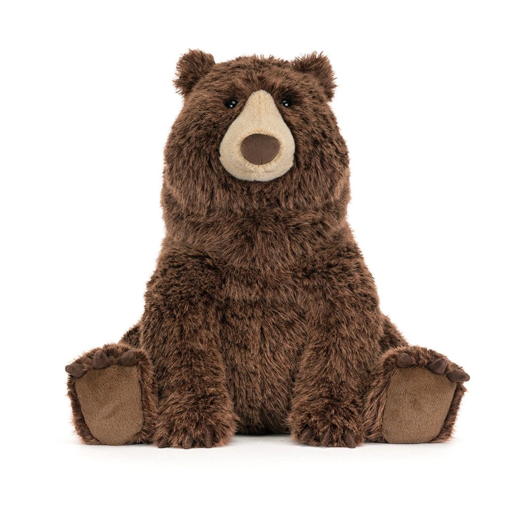 Niedźwiedź Bizzlestomp - 40 cm - Duży Pluszowy Miś - Maskotka Przytulanka - JellyCat