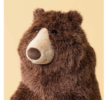 Niedźwiedź Bizzlestomp - 40 cm - Duży Pluszowy Miś - Maskotka Przytulanka - JellyCat