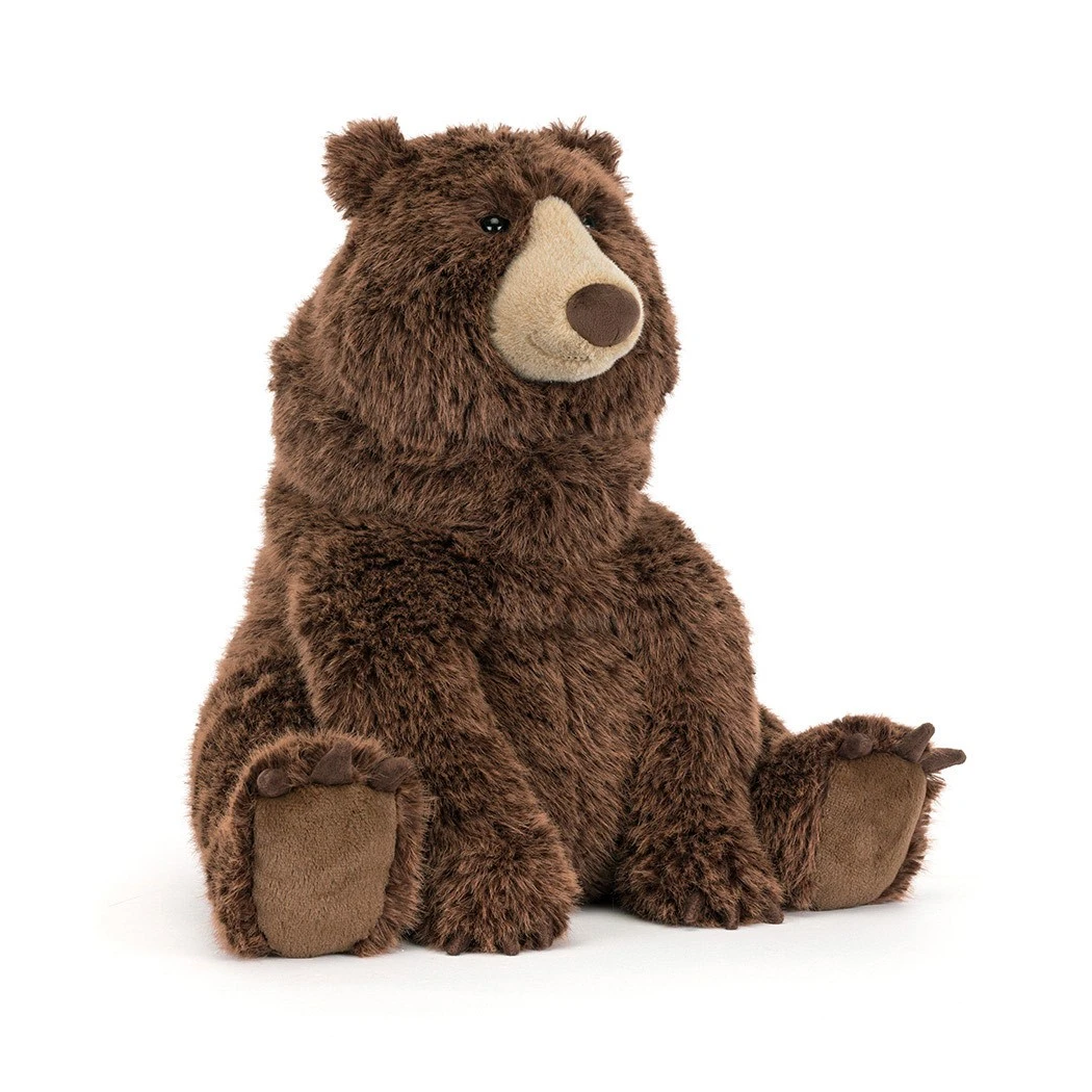 Niedźwiedź Bizzlestomp - 40 cm - Duży Pluszowy Miś - Maskotka Przytulanka - JellyCat