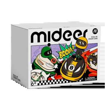 Autodrom - Zestaw 2 Zdalnie Sterowanych Autek do Zderzania Bumper Cars - Mideer