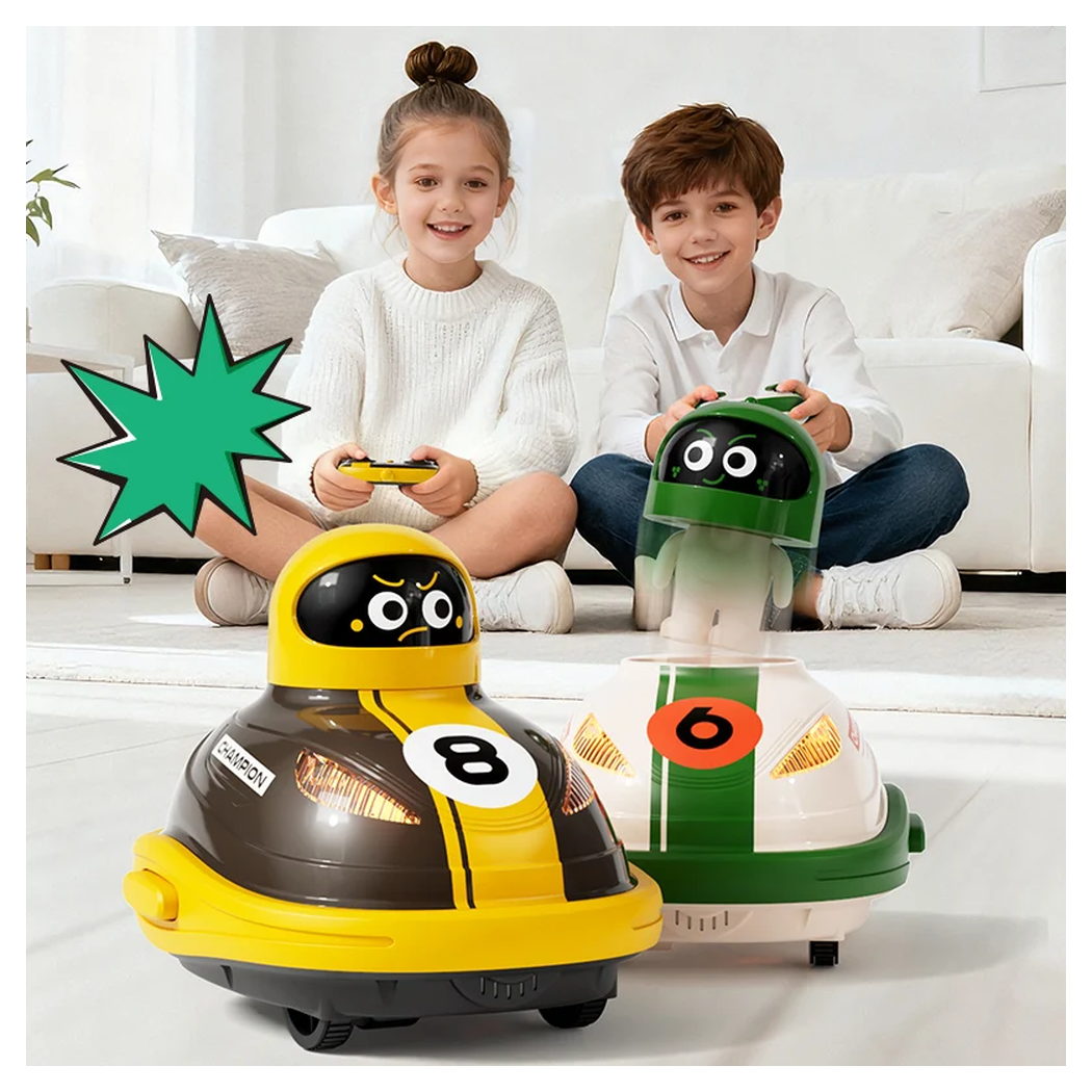 Autodrom - Zestaw 2 Zdalnie Sterowanych Autek do Zderzania Bumper Cars - Mideer