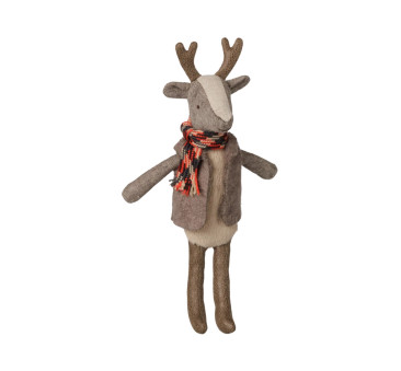 Renifer Tata w Kamizelce - Reindeer Father - Maileg