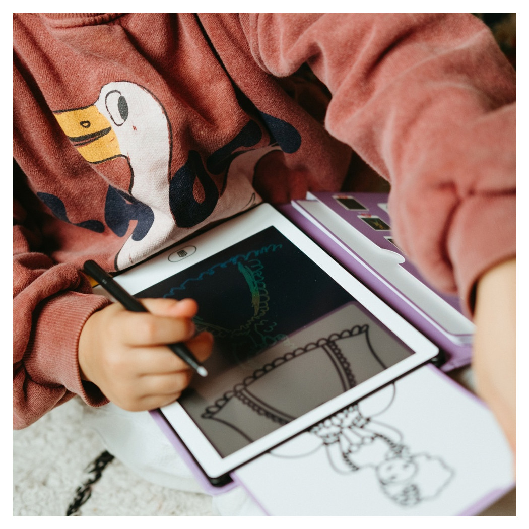 Księżniczki i Kawaii - Wkłady Uzupełniające do Mini Tabletu do Nauki Rysowania dla Dzieci - KIDYWOLF