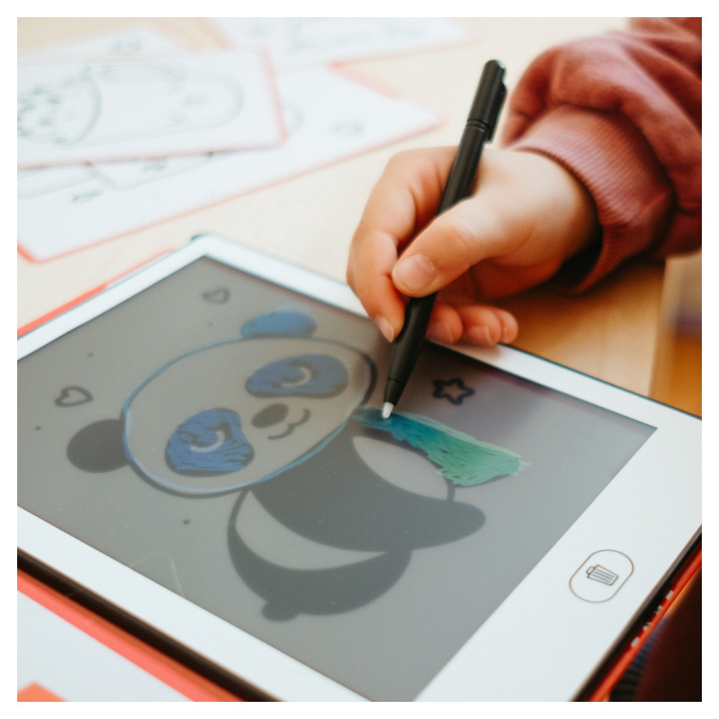 Księżniczki i Kawaii - Wkłady Uzupełniające do Mini Tabletu do Nauki Rysowania dla Dzieci - KIDYWOLF