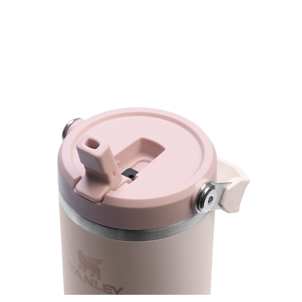 Rose Quartz 0.89L - Kubek Termiczny z Ustnikiem - IceFlow Flip Straw Tumbler - Stanley