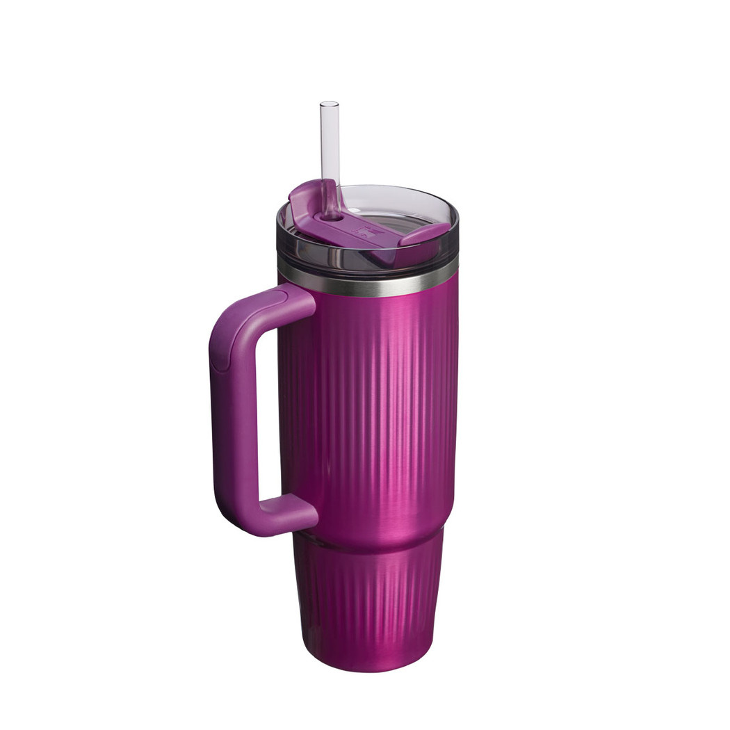 Mulberry Shine 0.89L - Quencher H2.0 Fluted Tumbler - Kubek Termiczny - Stanley