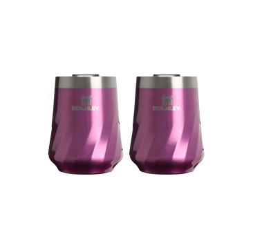 Mulberry Shine 0.32L - Zestaw 2 szt - Kubek Termiczny z Pokrywką - Stanley
