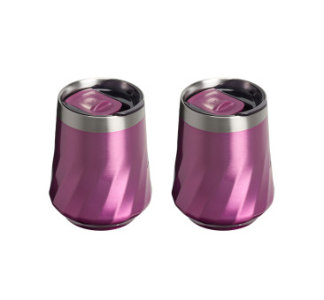 Mulberry Shine 0.32L - Zestaw 2 szt - Kubek Termiczny z Pokrywką - Stanley