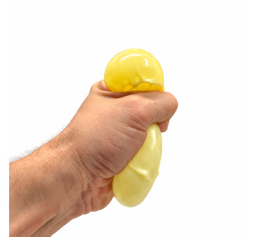 Ser Wazelinowy Gniotek - Squichy Antystresowy Fidget Sensoryczny 5 cm - Kostka Sera Zabawka Relaksacyjna