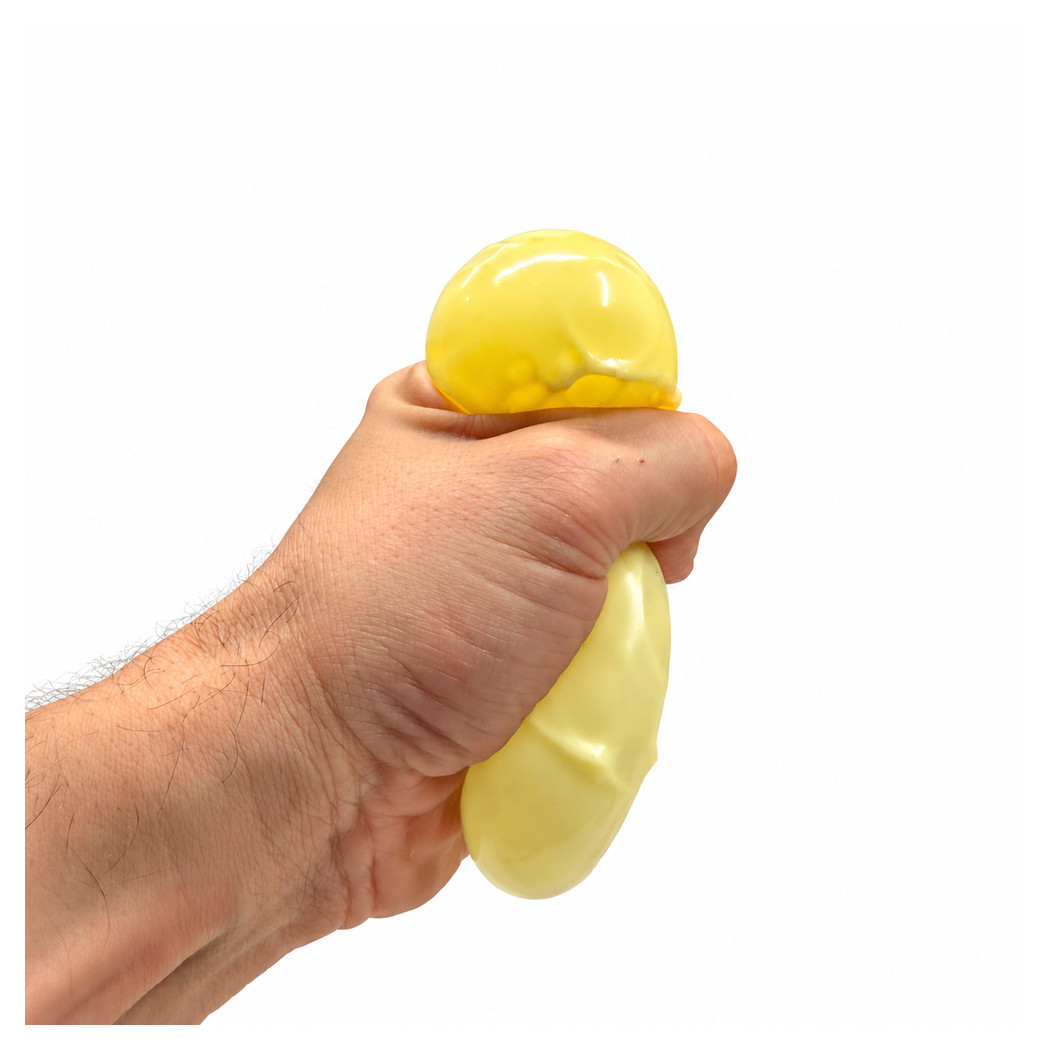 Ser Wazelinowy Gniotek - Squichy Antystresowy Fidget Sensoryczny 5 cm - Kostka Sera Zabawka Relaksacyjna