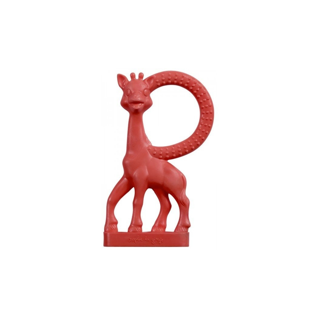 Sophie de Vulli gryzak waniliowy w pudełku - kolor czerwony