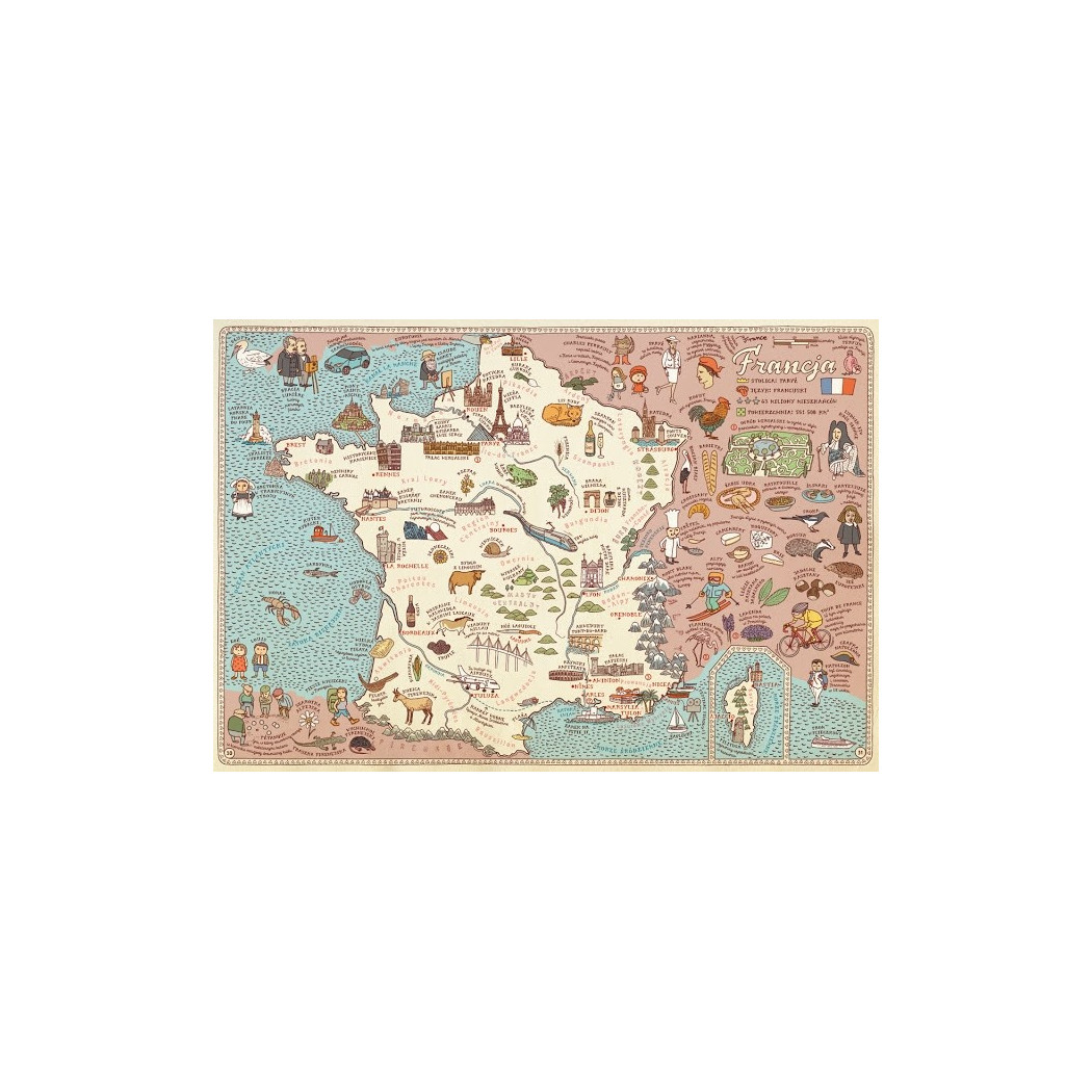 MAPY edycja pomarańczowa - rozszerzona - Aleksandra i Daniel Mizielińscy -  DWIE SIOSTRY